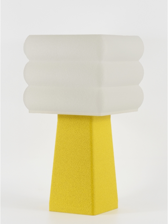 Isabelle – Lampe à poser granit jaune, médium