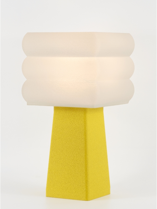 Isabelle – Lampe à poser granit jaune, médium