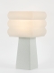 Isabelle – Lampe à poser granit grise, médium Isabelle – Lampe à poser granit grise, médium