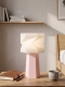 Elise – Lampe à poser pastel rose, médium