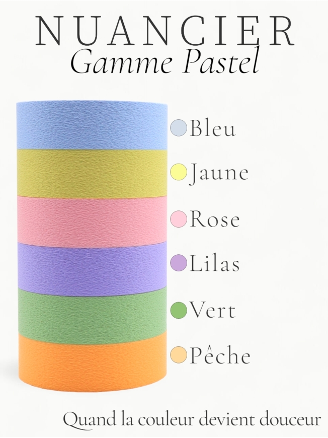 Échantillon PASTEL – Couleur au choix + PLA coquilles Saint-Jacques