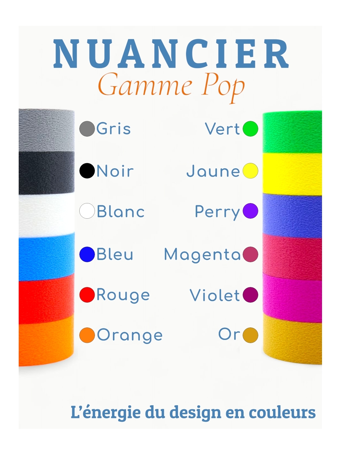 Échantillon POP – Couleur au choix + PLA coquilles Saint-Jacques