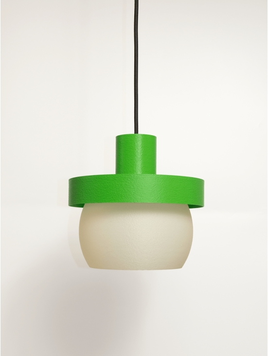 Clemence – suspension design pop verte, médium