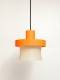 Aurelie – suspension design pop orange, médium