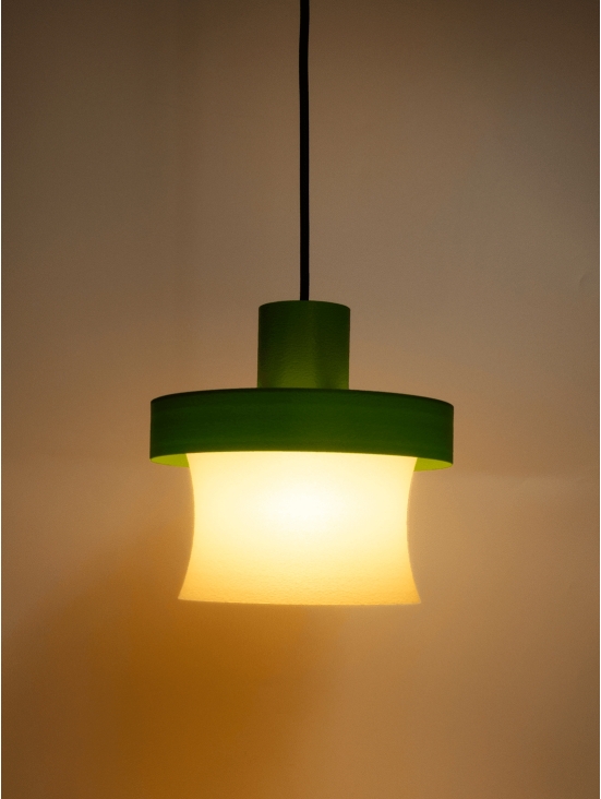 Aurelie – suspension design pop verte, médium