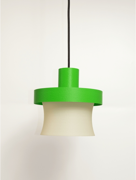 Aurelie – suspension design pop verte, médium