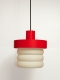 Coralie – suspension design pop rouge, large Coralie – suspension design pop rouge, large