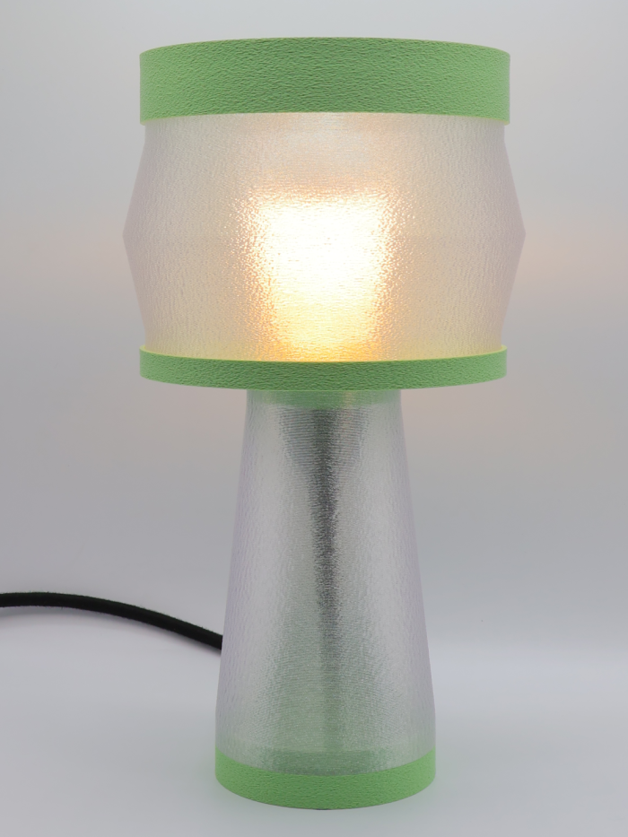 Aurélie – Lampe à poser design, Couleurs PASTEL, Équilibre – Luminaire haut de gamme en impression 3D