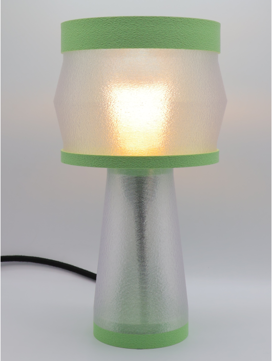 Aurélie – Lampe à poser design, Couleurs PASTEL, Équilibre – Luminaire haut de gamme en impression 3D