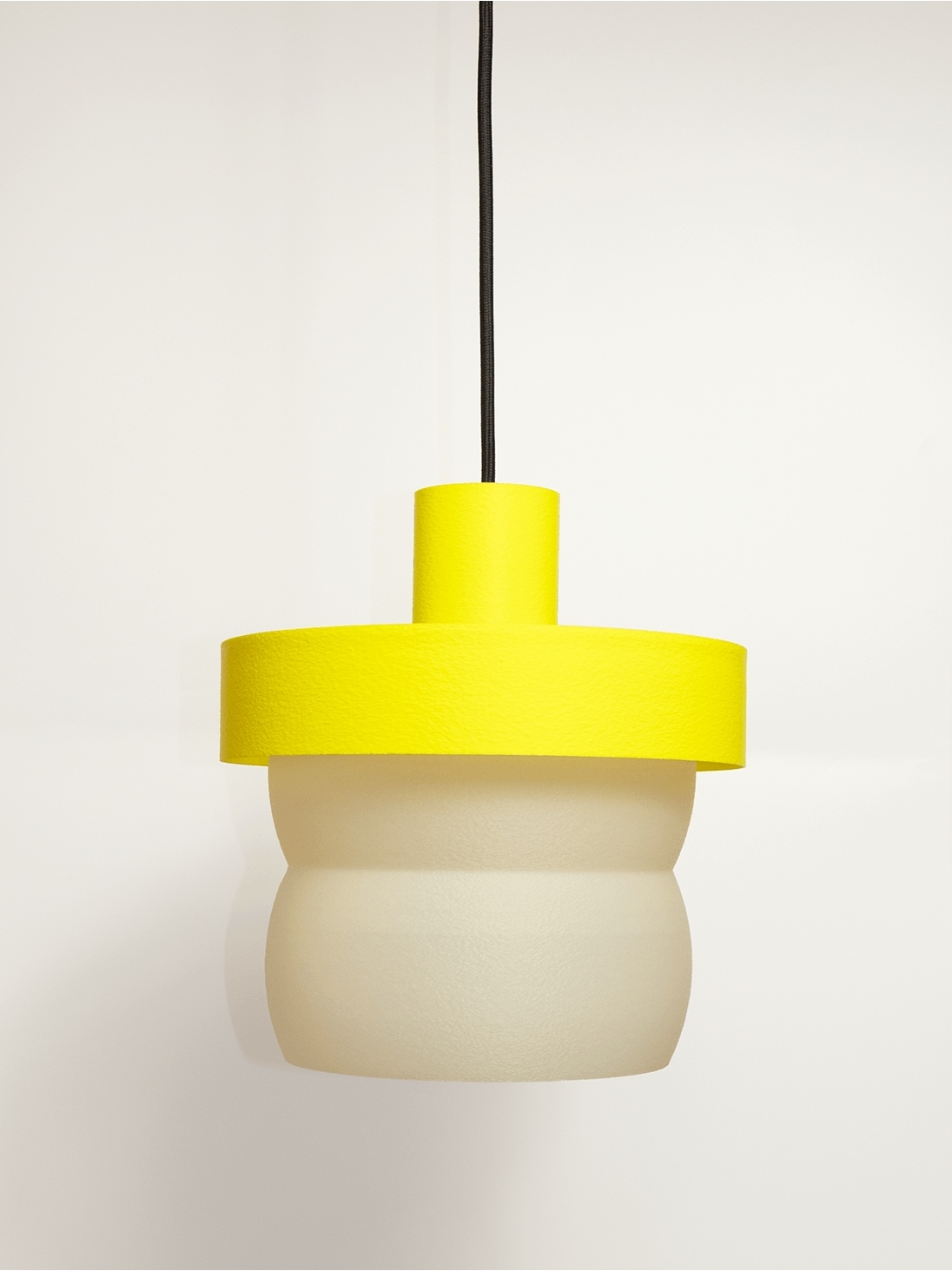 Stella – suspension design pop jaune, large
