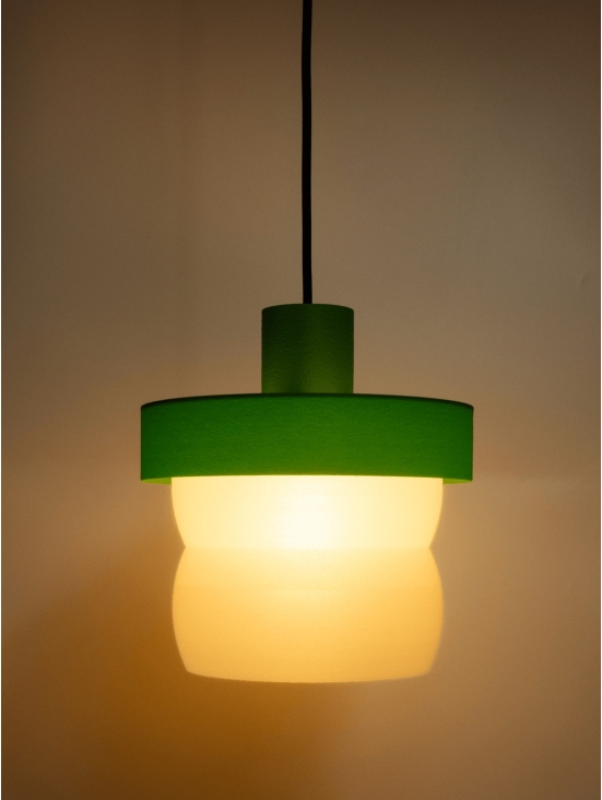 Stella – suspension design pop verte, large
