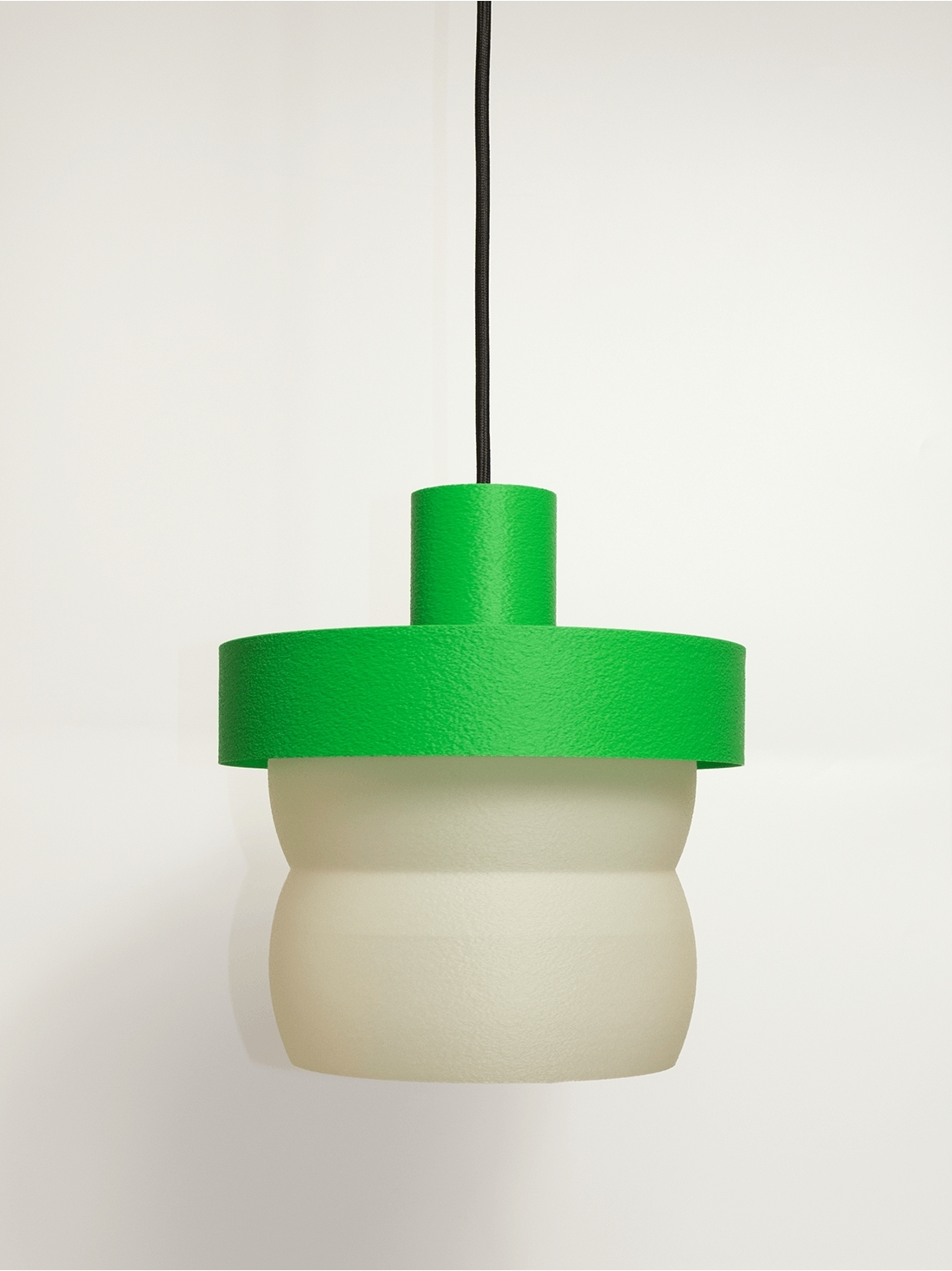 Stella – suspension design pop verte, large