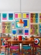 Clemence – suspension design pop orange, médium Clemence – suspension design pop orange, médium