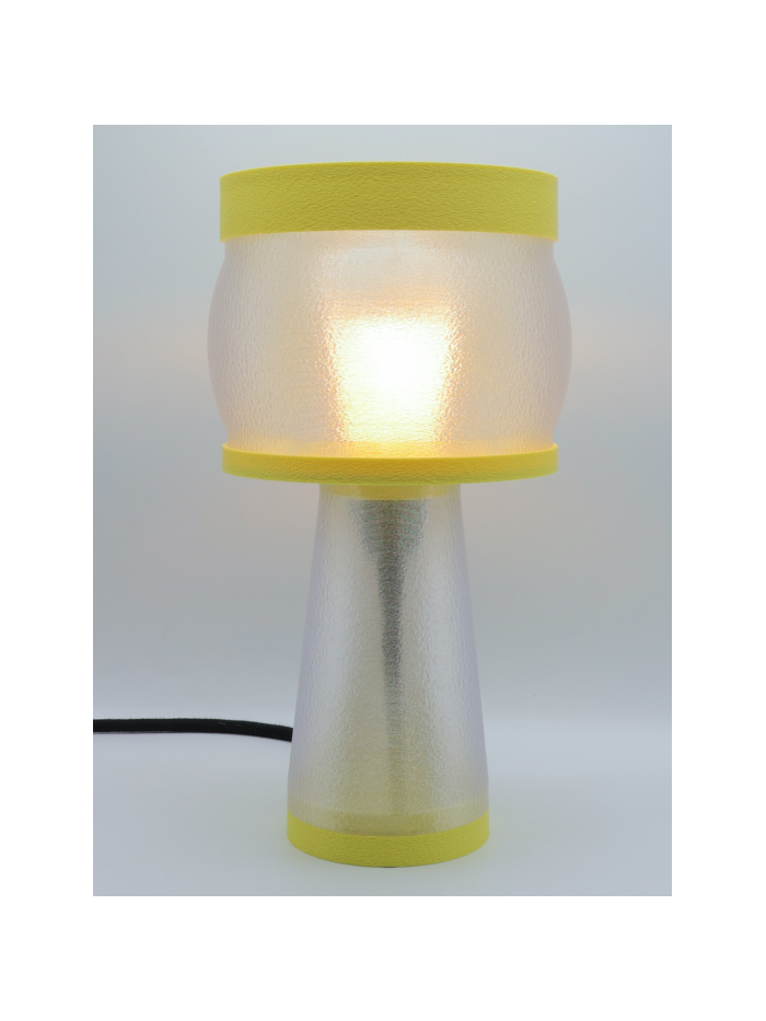 Clémence – Lampe à poser design, Couleurs PASTEL, Équilibre – Luminaire haut de gamme en impression 3D