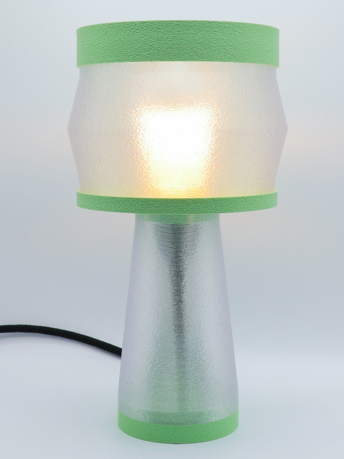 Aurélie – Lampe à poser design, Couleurs PASTEL, Équilibre – Luminaire haut de gamme en impression 3D