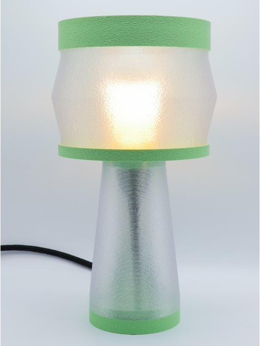 Aurélie – Lampe à poser design, Couleurs PASTEL, Équilibre – Luminaire haut de gamme en impression 3D