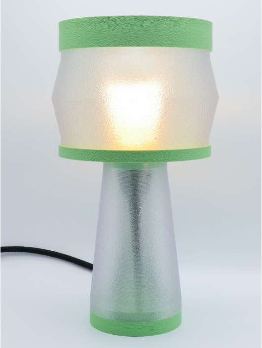 Aurélie – Lampe à poser design, Couleurs PASTEL, Équilibre – Luminaire haut de gamme en impression 3D