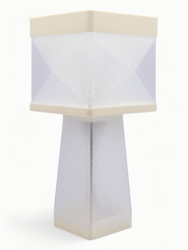 Isabelle – Lampe à poser design, Couleurs POP, Équilibre – Luminaire haut de gamme en impression 3D