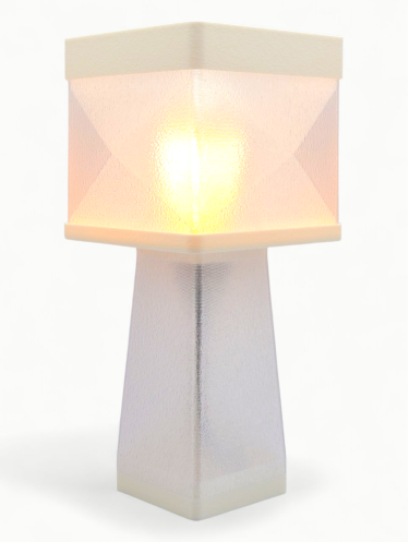Isabelle – Lampe à poser design, Couleurs POP, Équilibre – Luminaire haut de gamme en impression 3D