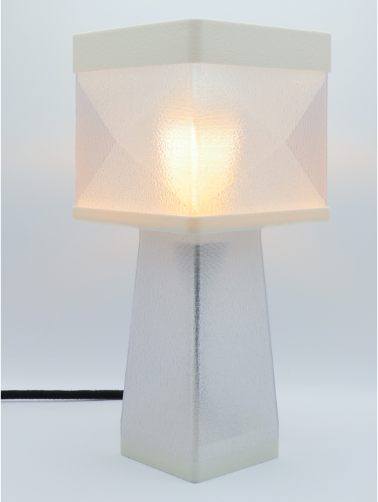 Isabelle – Lampe à poser design, Couleurs POP, Équilibre – Luminaire haut de gamme en impression 3D