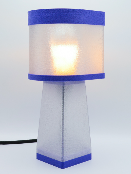 Lampe à poser design, Couleurs POP, Équilibre – Luminaire haut de gamme en impression 3D