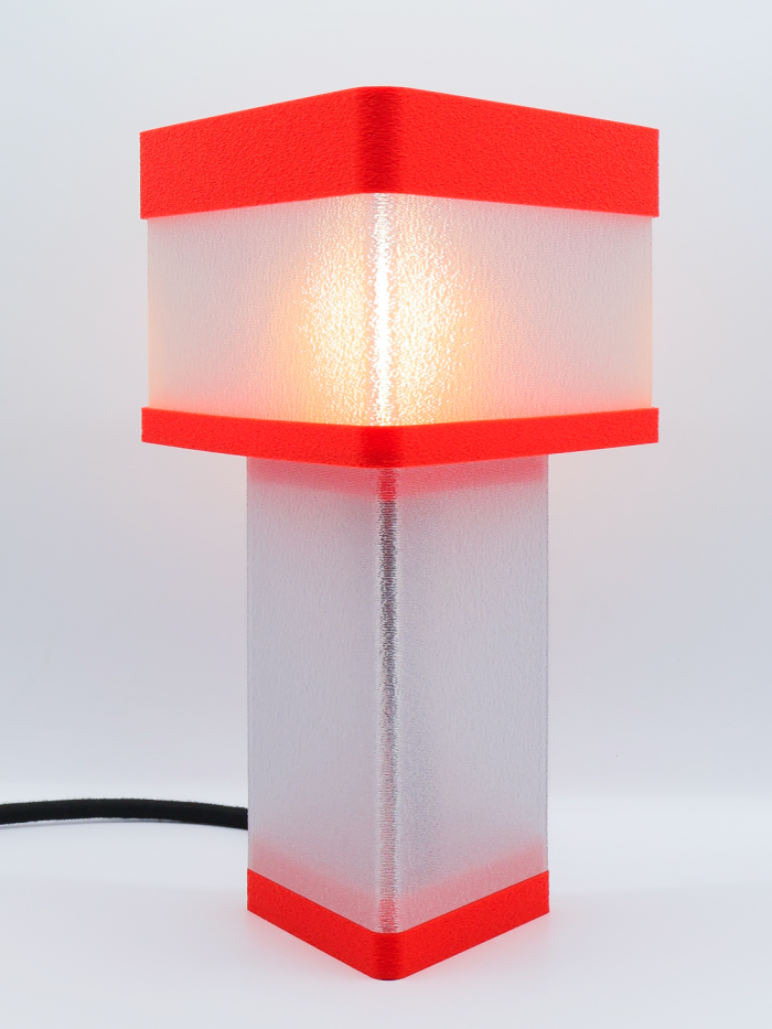 Maelle – Lampe à poser en impression 3D – Disponible en toutes couleurs POP