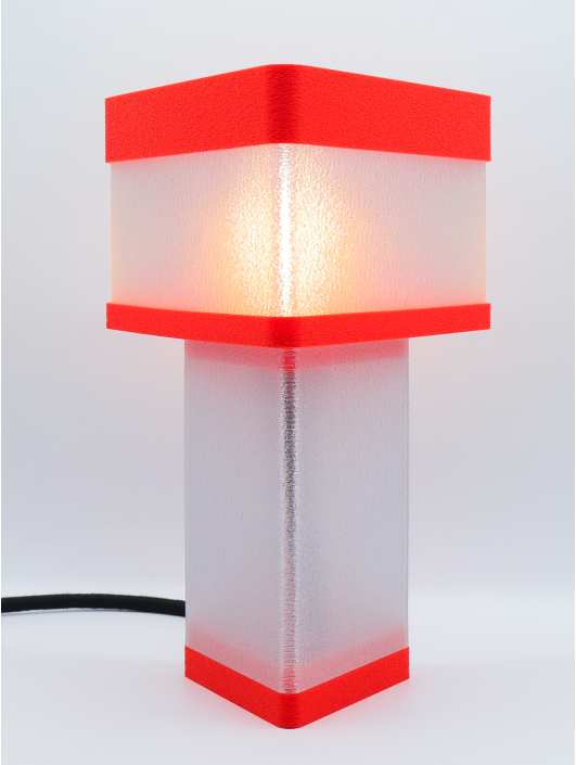 Maelle – Lampe à poser en impression 3D – Disponible en toutes couleurs POP