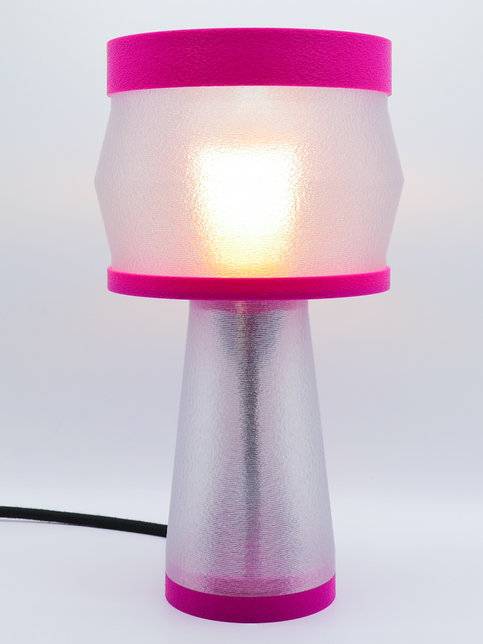 Aurélie – Lampe à poser design, Couleurs POP, Équilibre – Luminaire haut de gamme en impression 3D