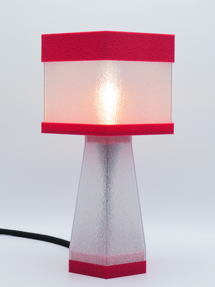 Aline – Lampe à poser en impression 3D – Disponible en toutes couleurs POP