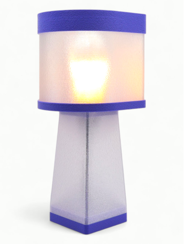 Lampe à poser design, Couleurs POP, Équilibre – Luminaire haut de gamme en impression 3D
