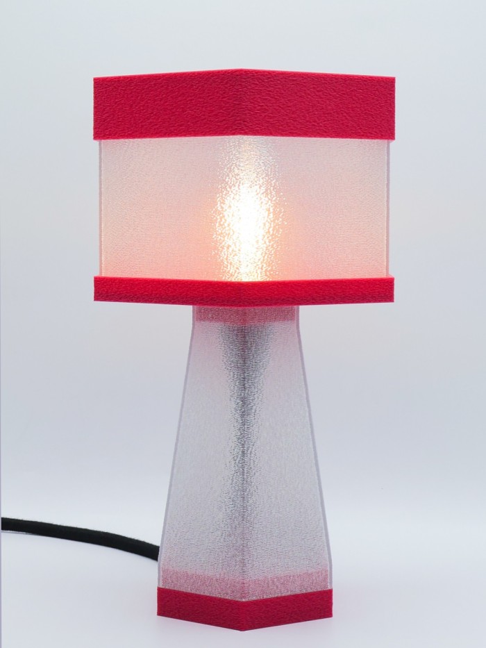 Aline – Lampe à poser en impression 3D – Disponible en toutes couleurs POP