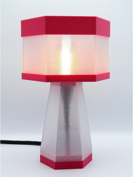 Aline – Lampe à poser en impression 3D – Disponible en toutes couleurs POP