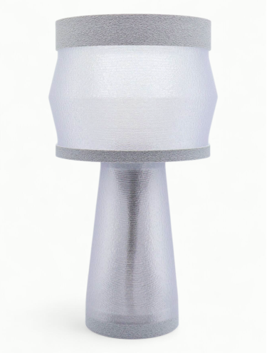 Aurélie – Lampe à poser design, Couleurs GRANIT, Équilibre – Luminaire haut de gamme en impression 3D