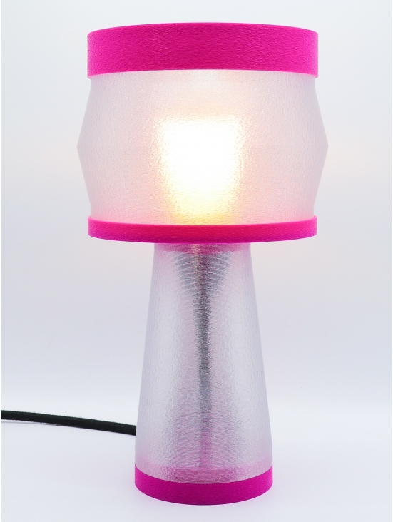 Aurélie – Lampe à poser design, Couleurs POP, Équilibre – Luminaire en impression 3D