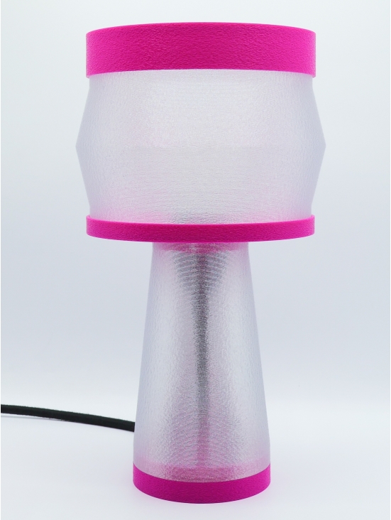 Aurélie – Lampe à poser design, Couleurs POP, Équilibre – Luminaire en impression 3D