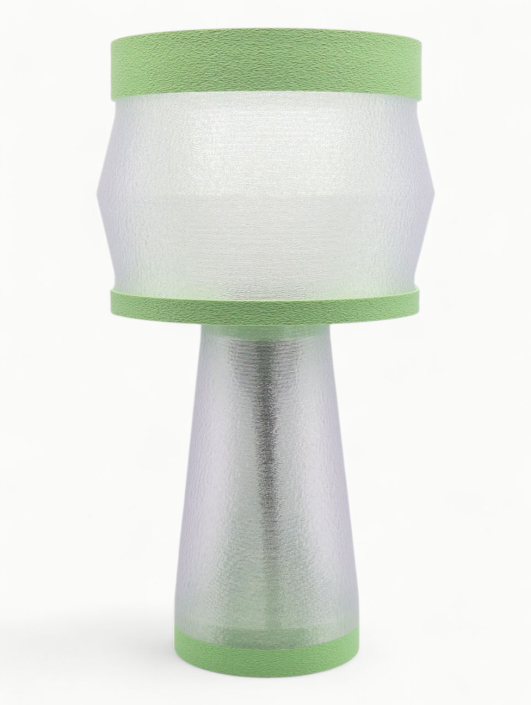 Aurélie – Lampe à poser design, Couleurs PASTEL, Équilibre – Luminaire haut de gamme en impression 3D