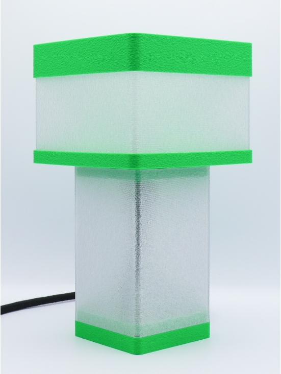 Priscilla – Lampe à poser en impression 3D – Disponible en toutes couleurs POP