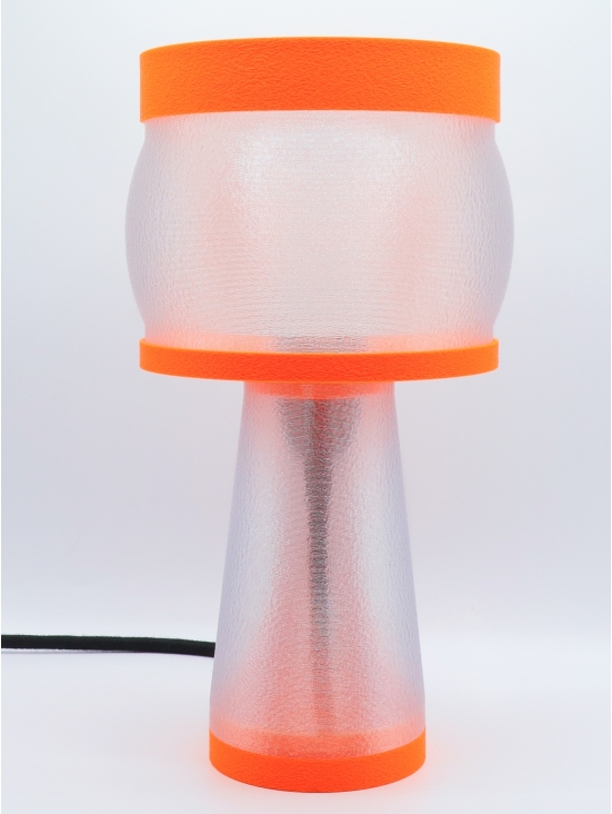 Clémence – Lampe à poser design, Couleurs POP, Équilibre – Luminaire en impression 3D