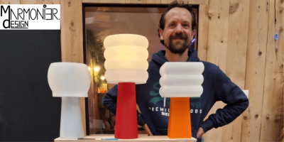 Lampe design et impression couche par couche : quand la technologie devient artisanat